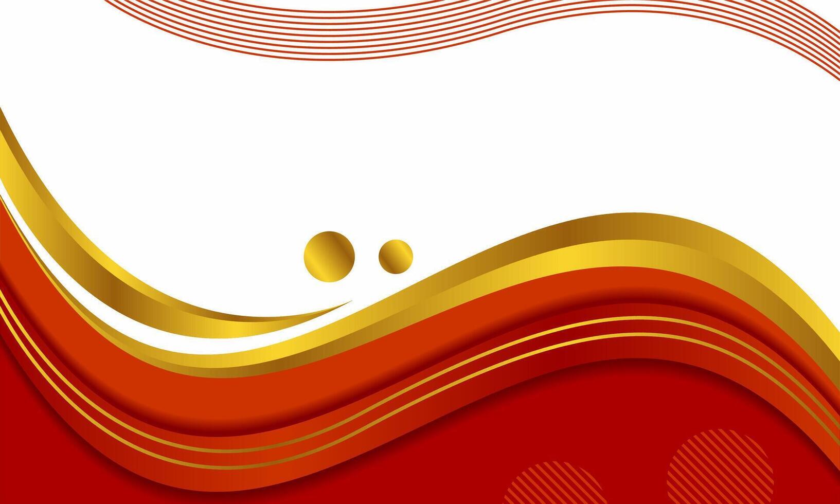 Wave abstract art background template vector