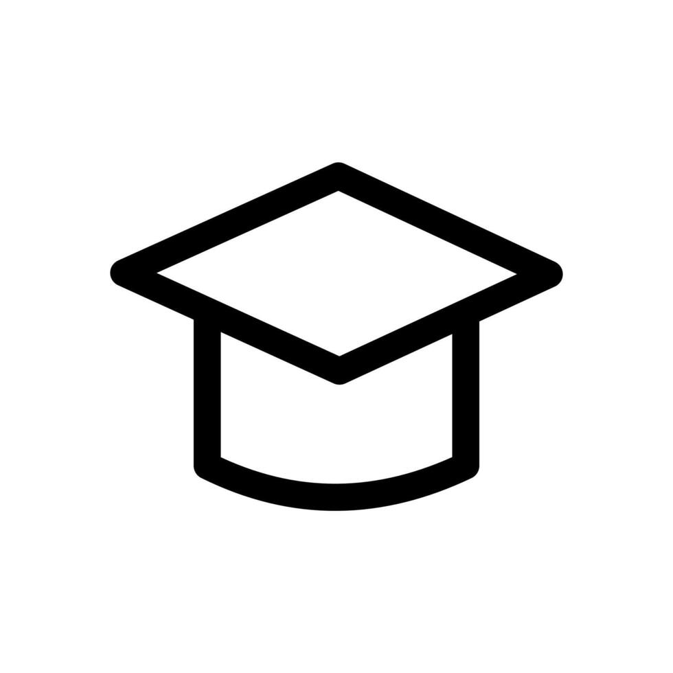 toga icon on a white background, graduation vector