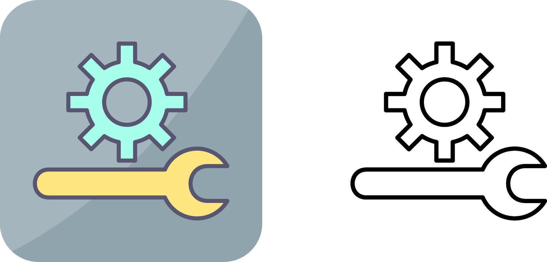 Unique Technical Support Icon Design vector