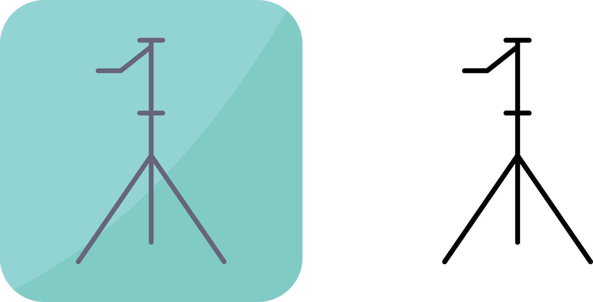 Unique Stand Icon Design vector