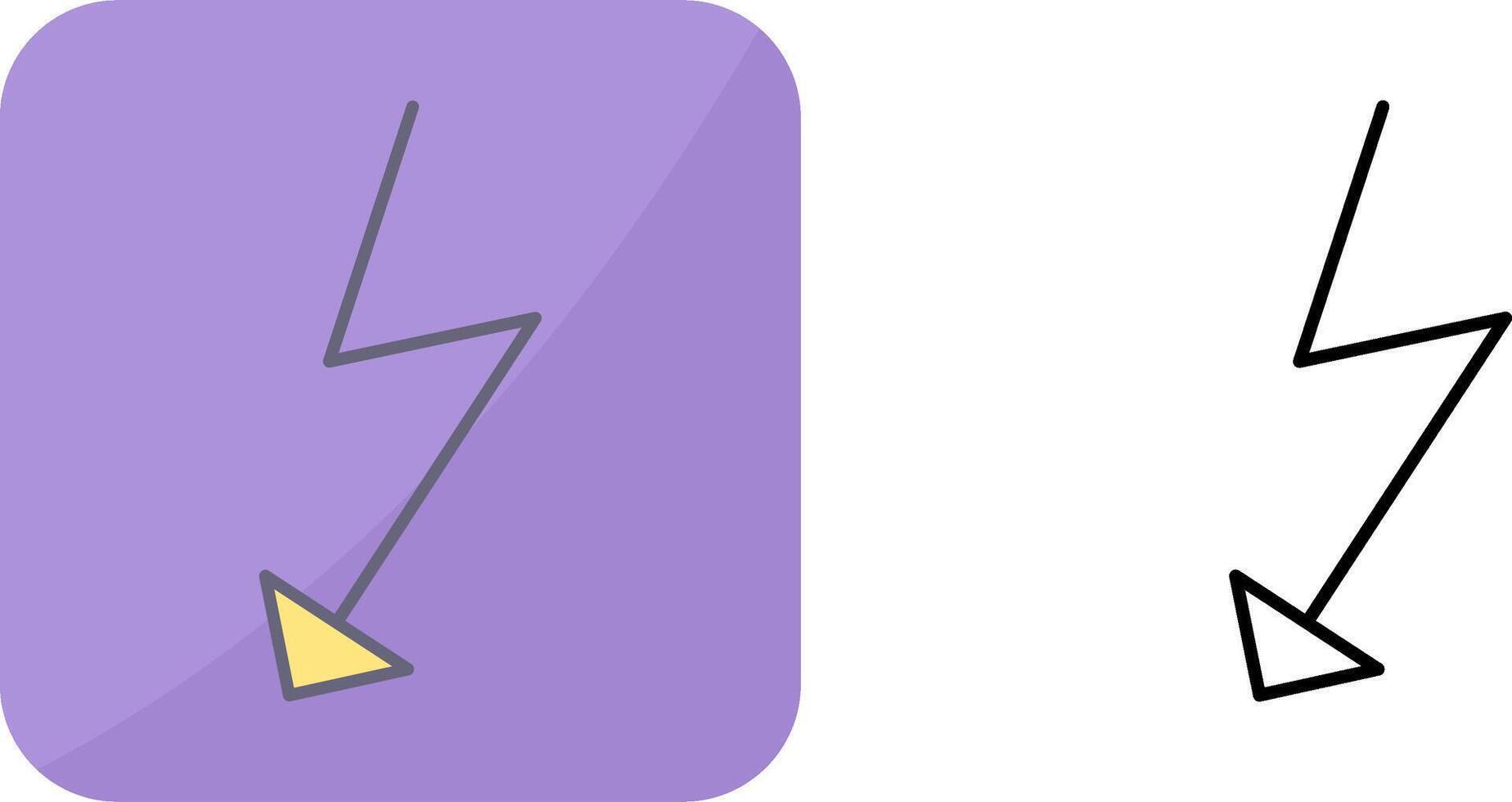 Unique Flash Icon Design vector