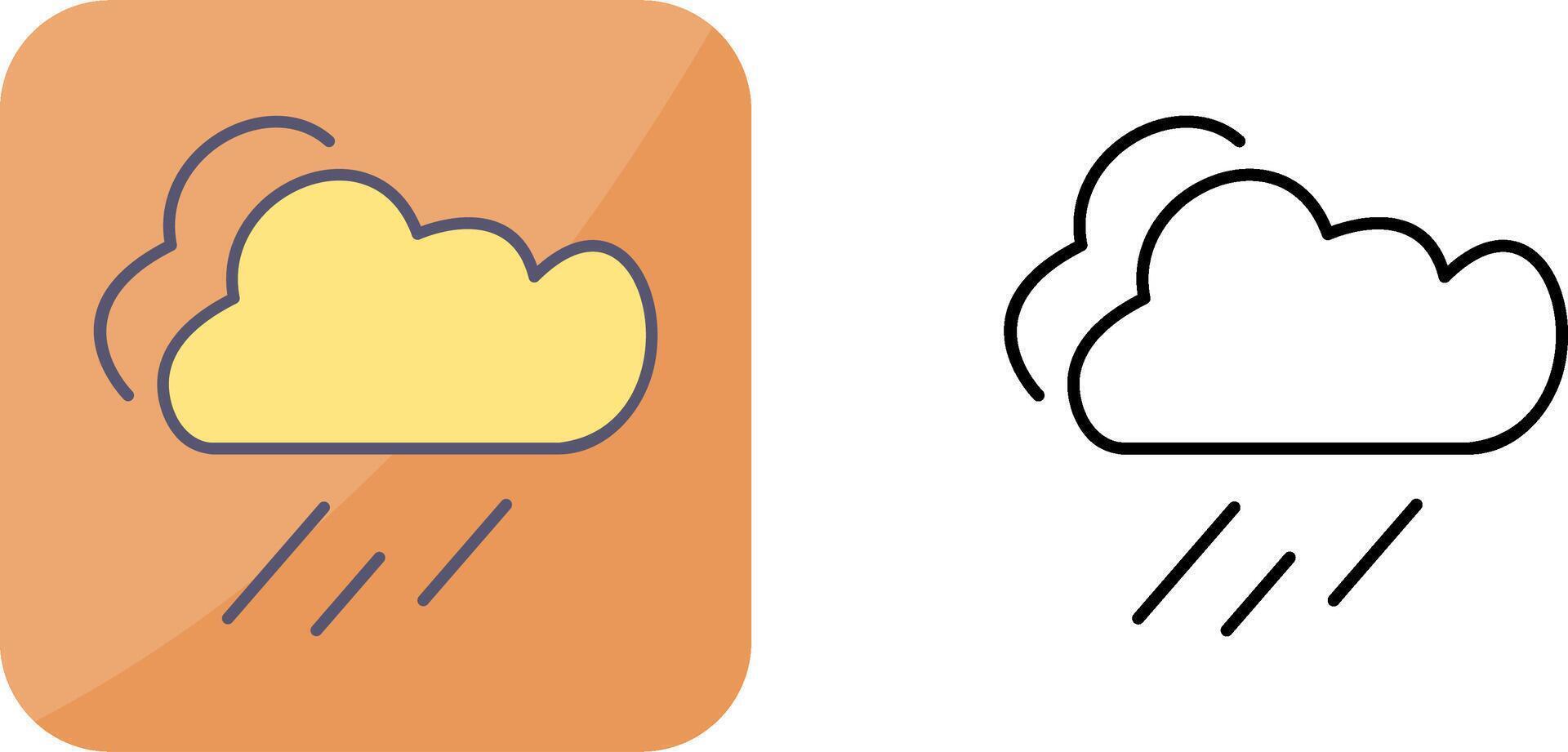 Rain Icon Design vector