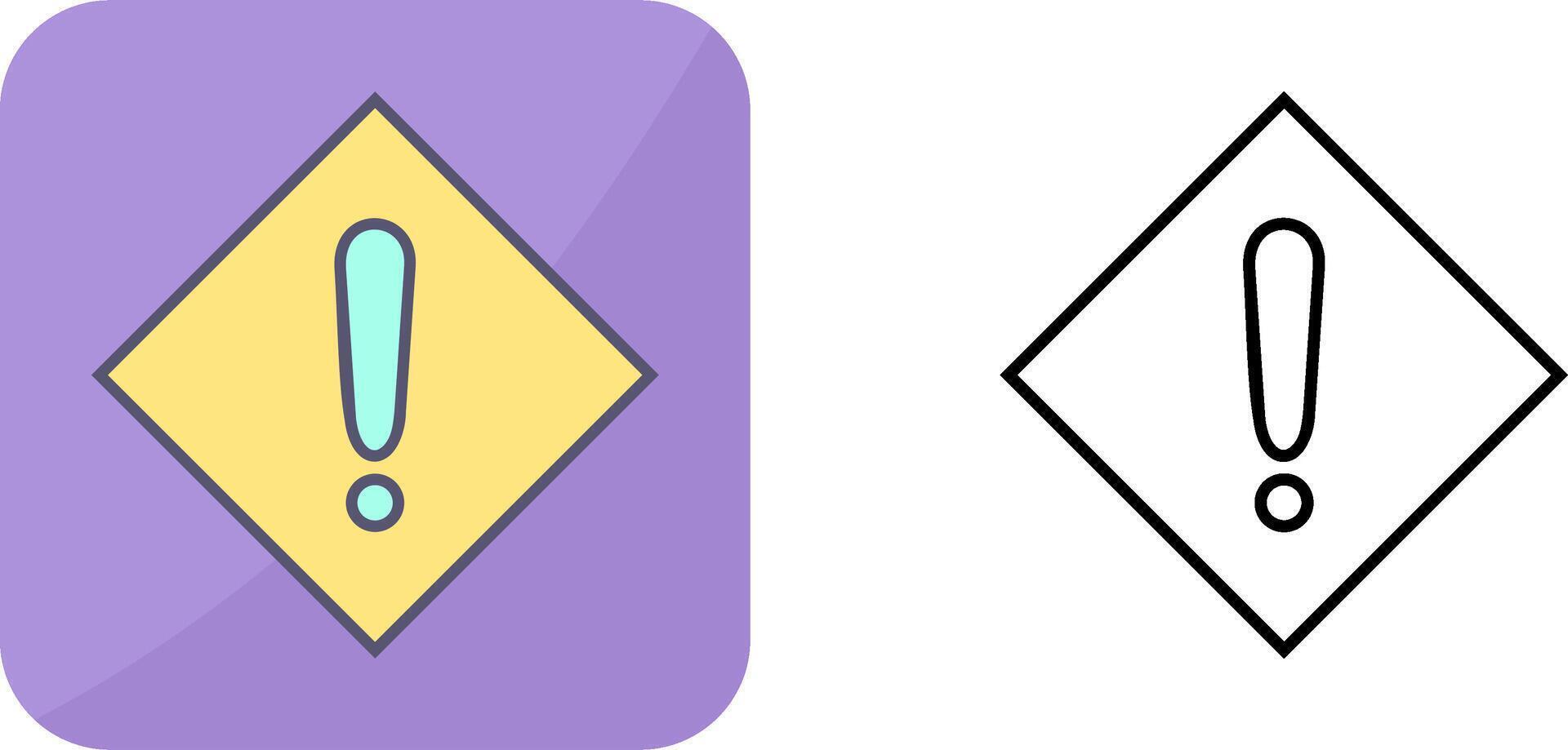 Caution Sign Icon Design vector