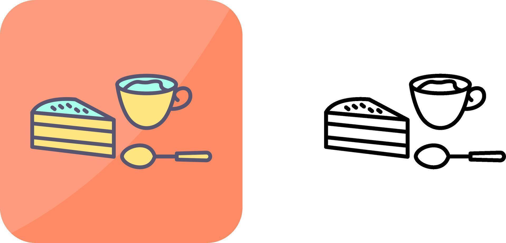 Coffee Served Icon Design vector