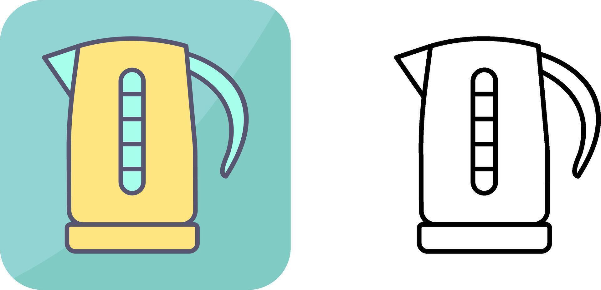 Kettle Icon Design vector
