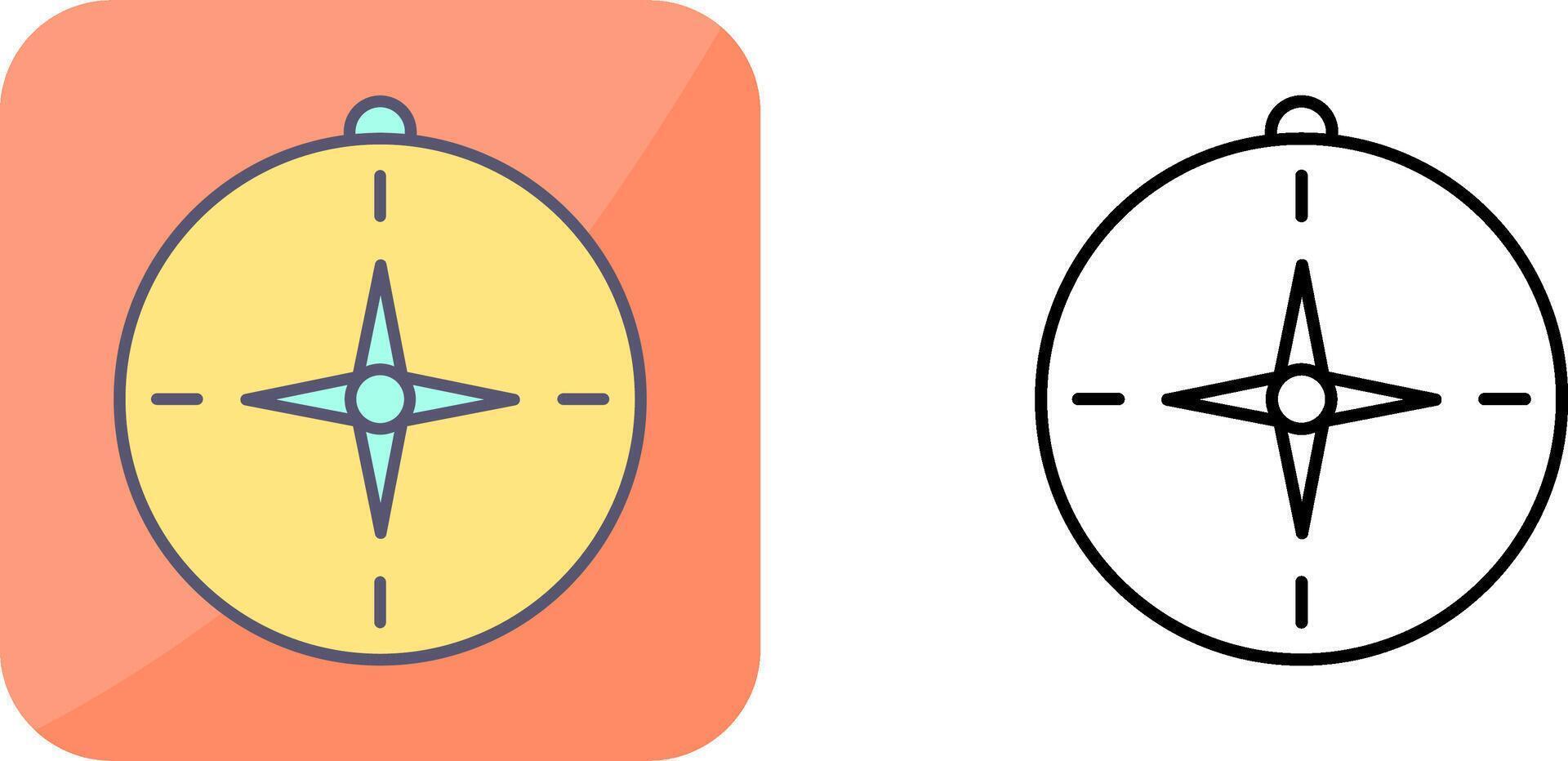 Compass Icon Design vector