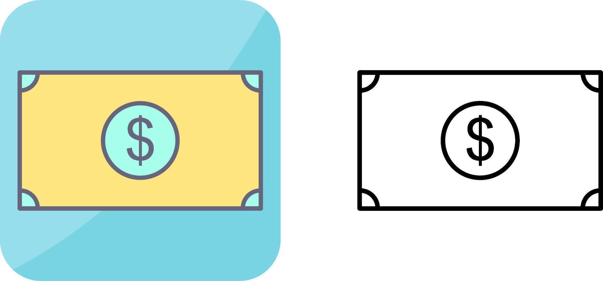 Unique Dollar Icon Design vector