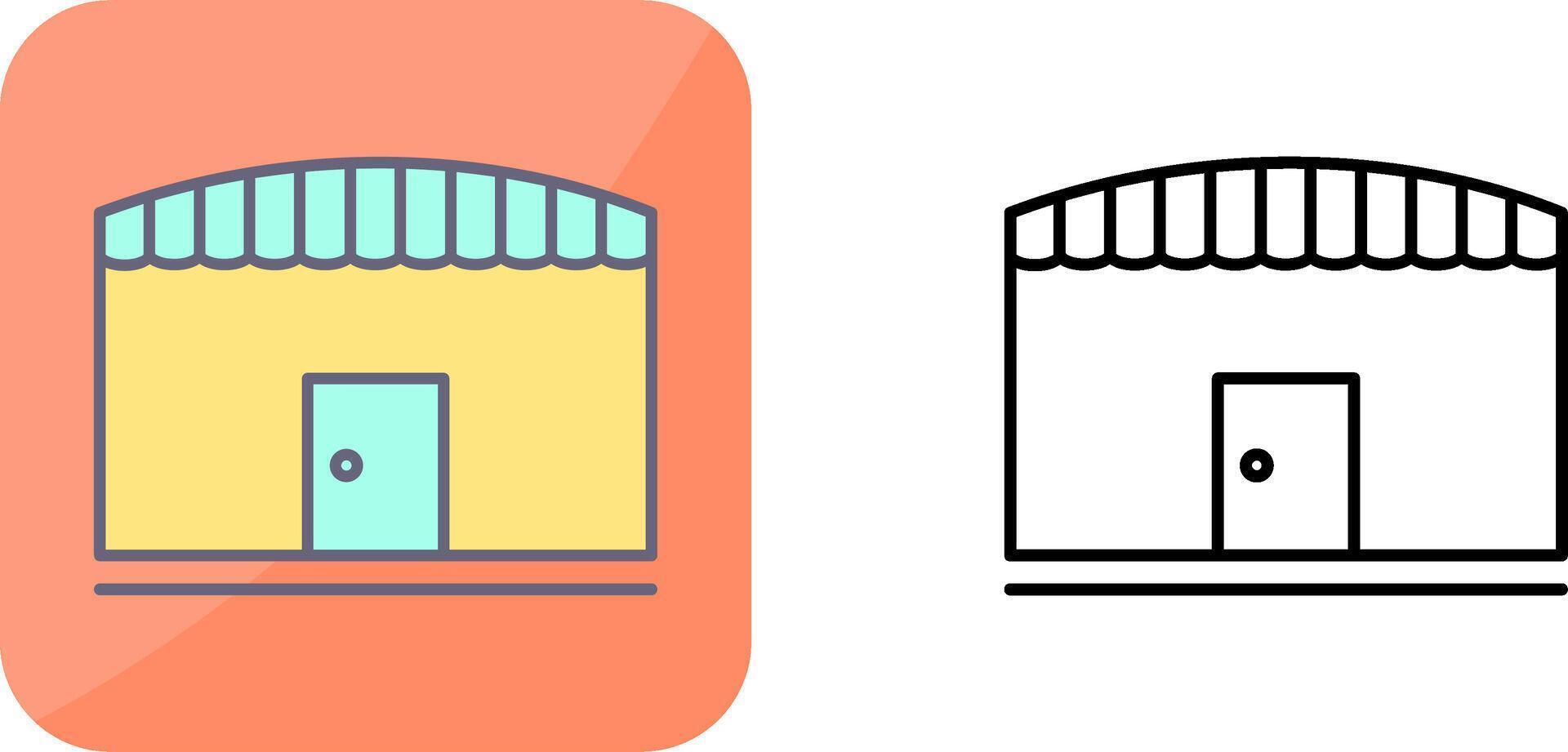 Unique Shop Icon Design vector