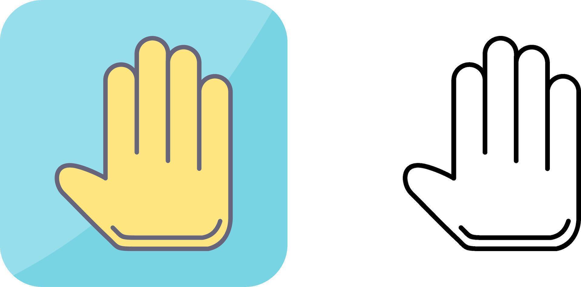 Unique Hand Tool Icon Design vector