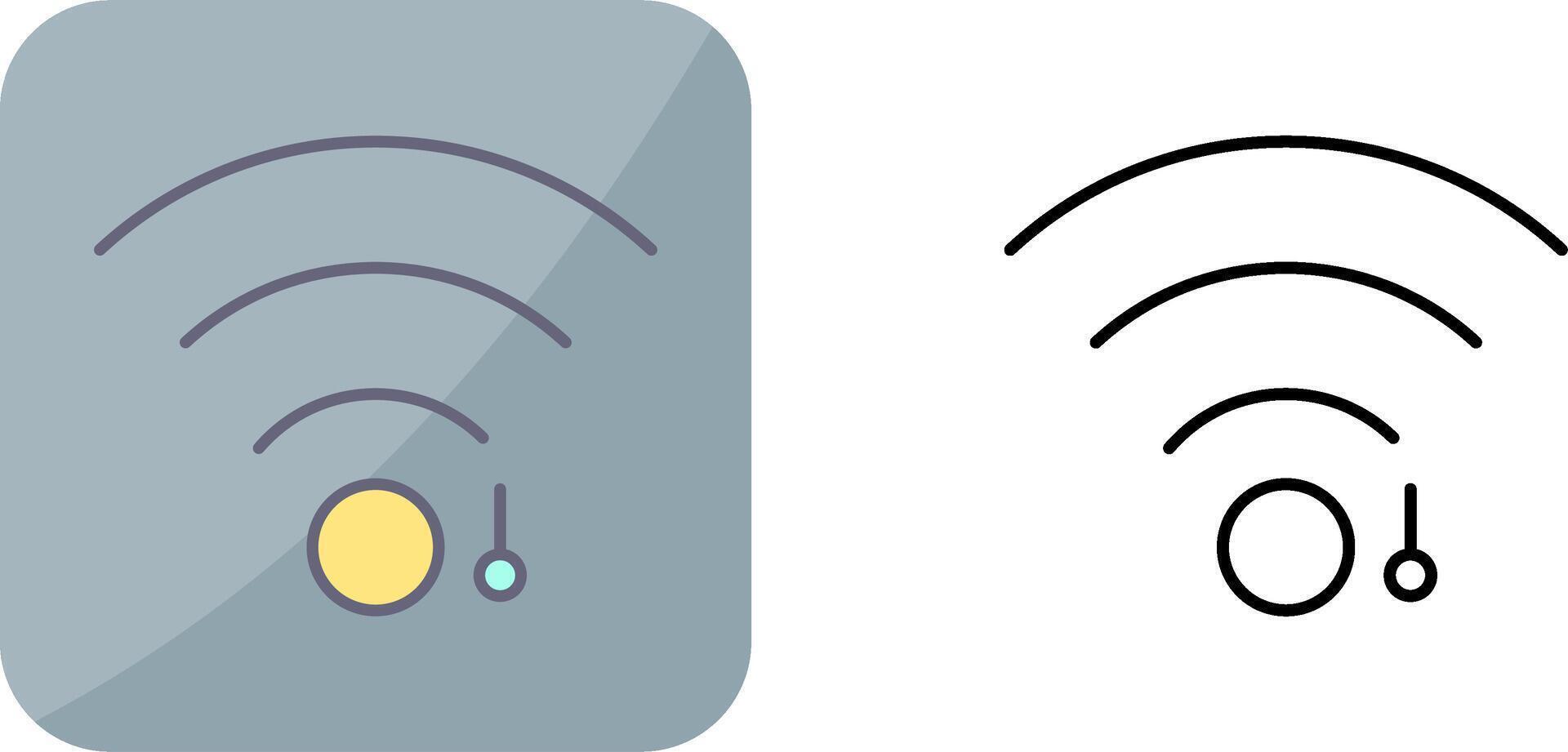 Unique WiFi Sign Icon Design vector