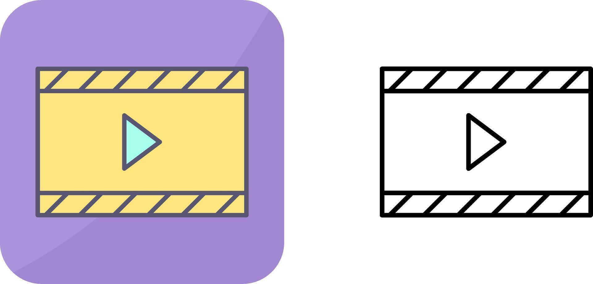 Unique and Animation Icon Design vector