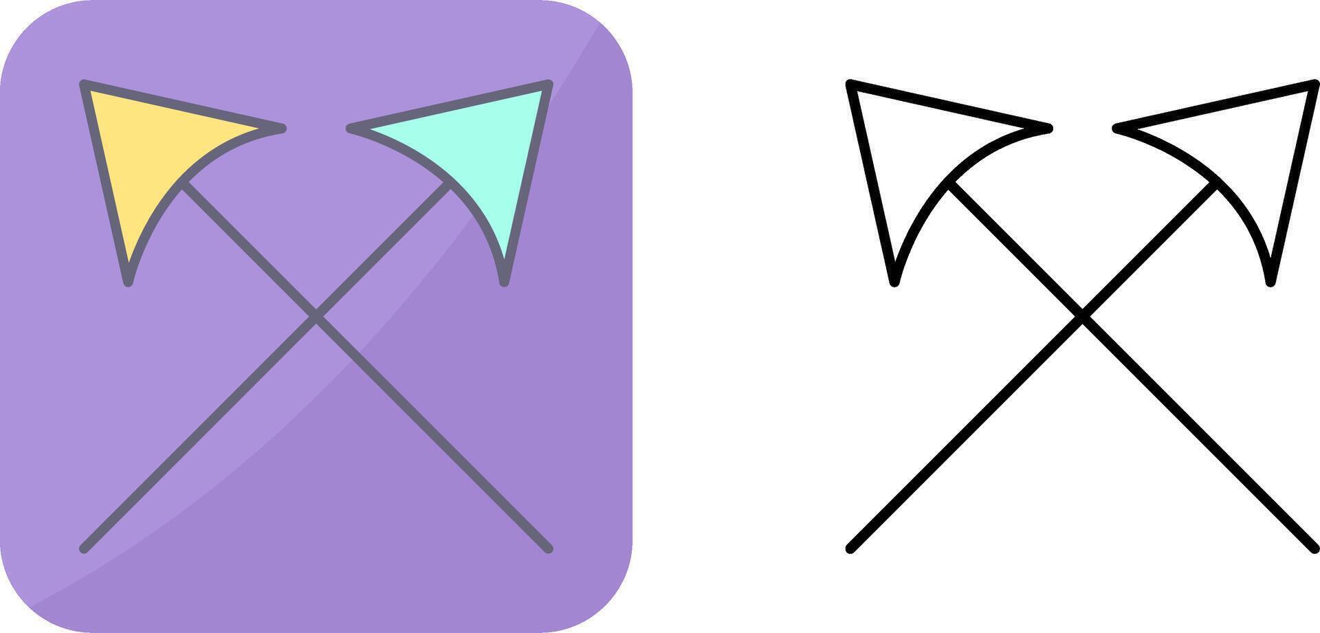 Arrows Icon Design vector