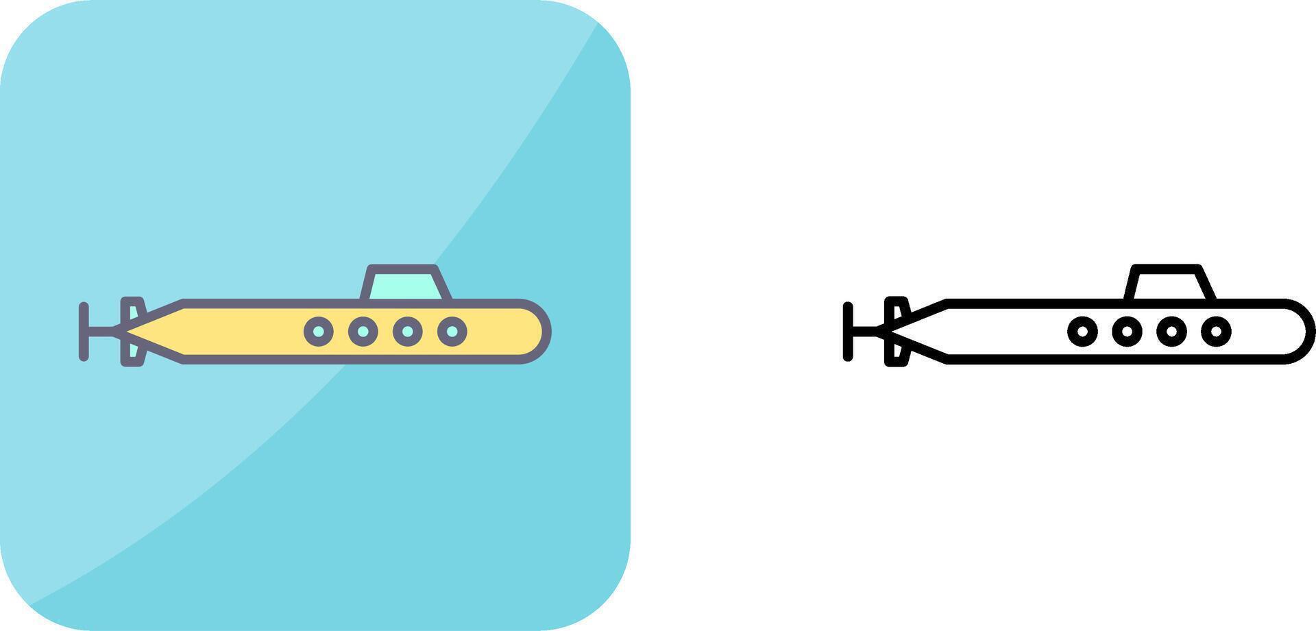 Submarine Icon Design vector