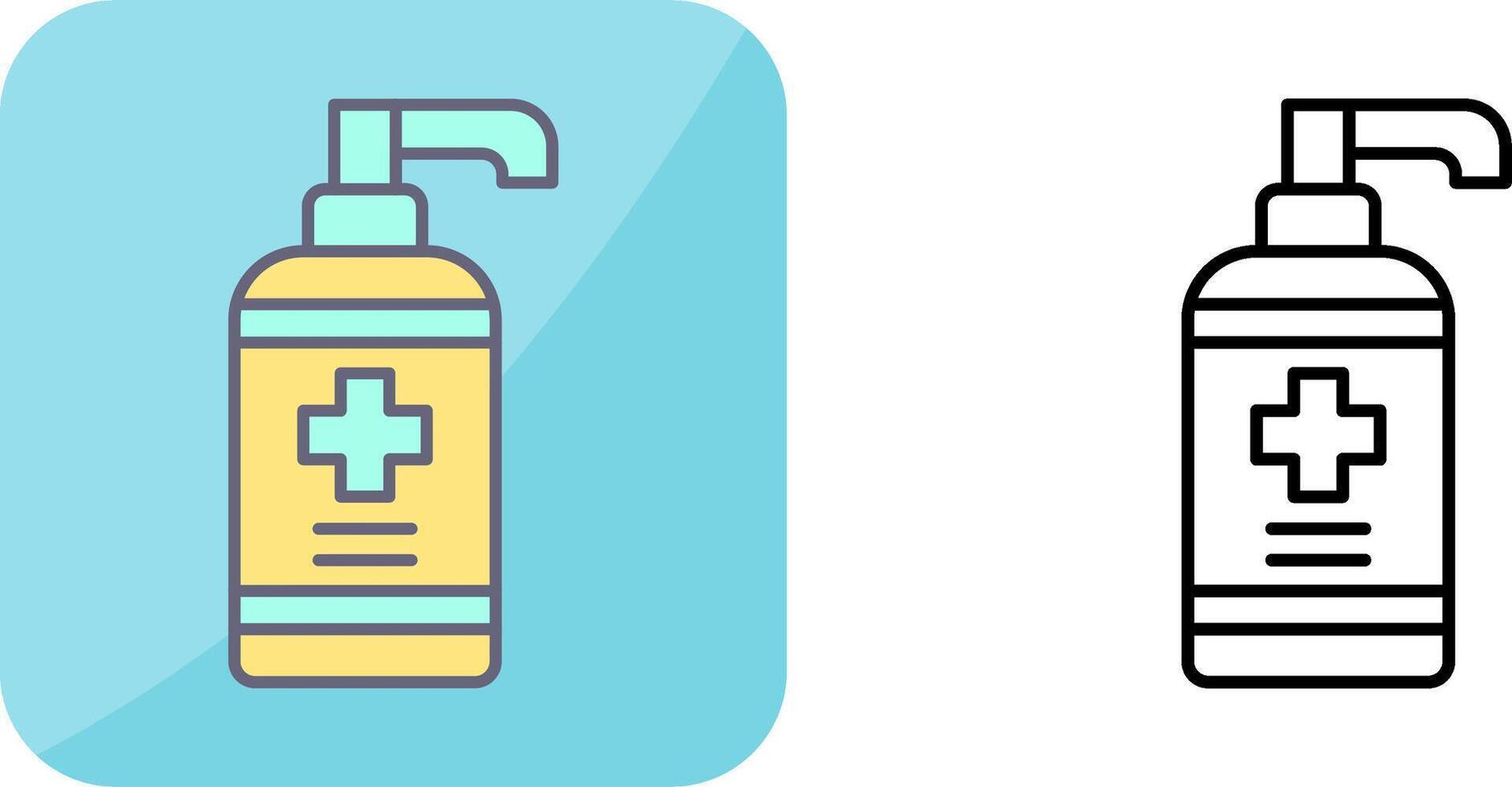 Antiseptic Icon Design vector