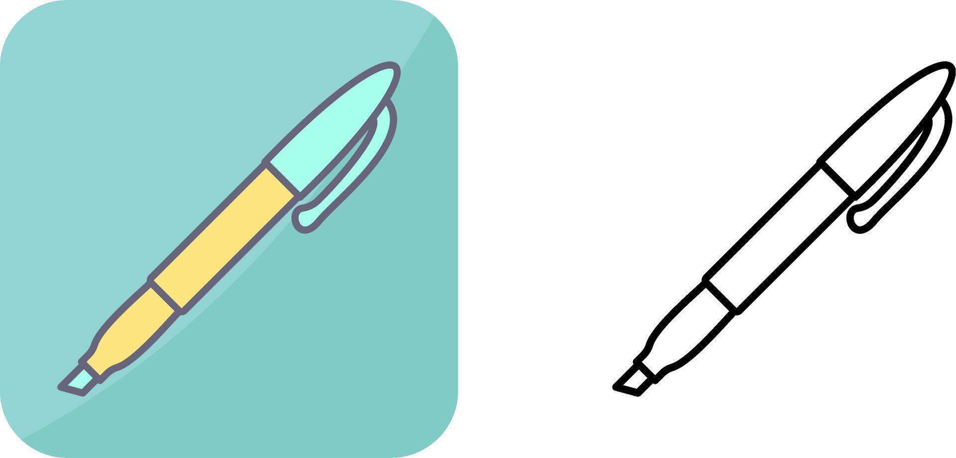 Marker Icon Design vector