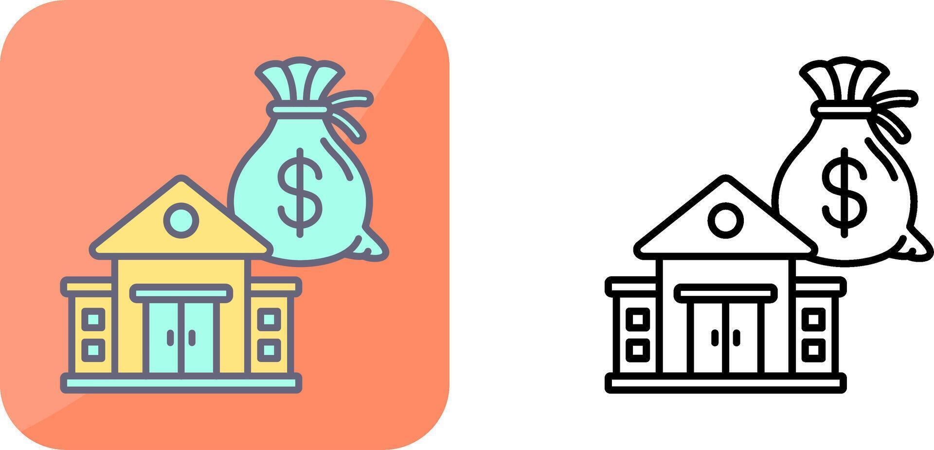 Mortgage Icon Design vector