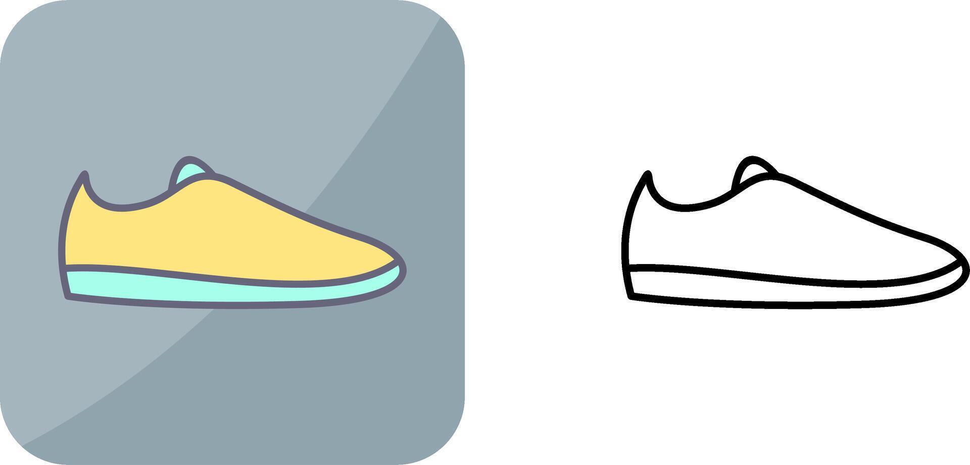 Casual Shoes Icon Design vector