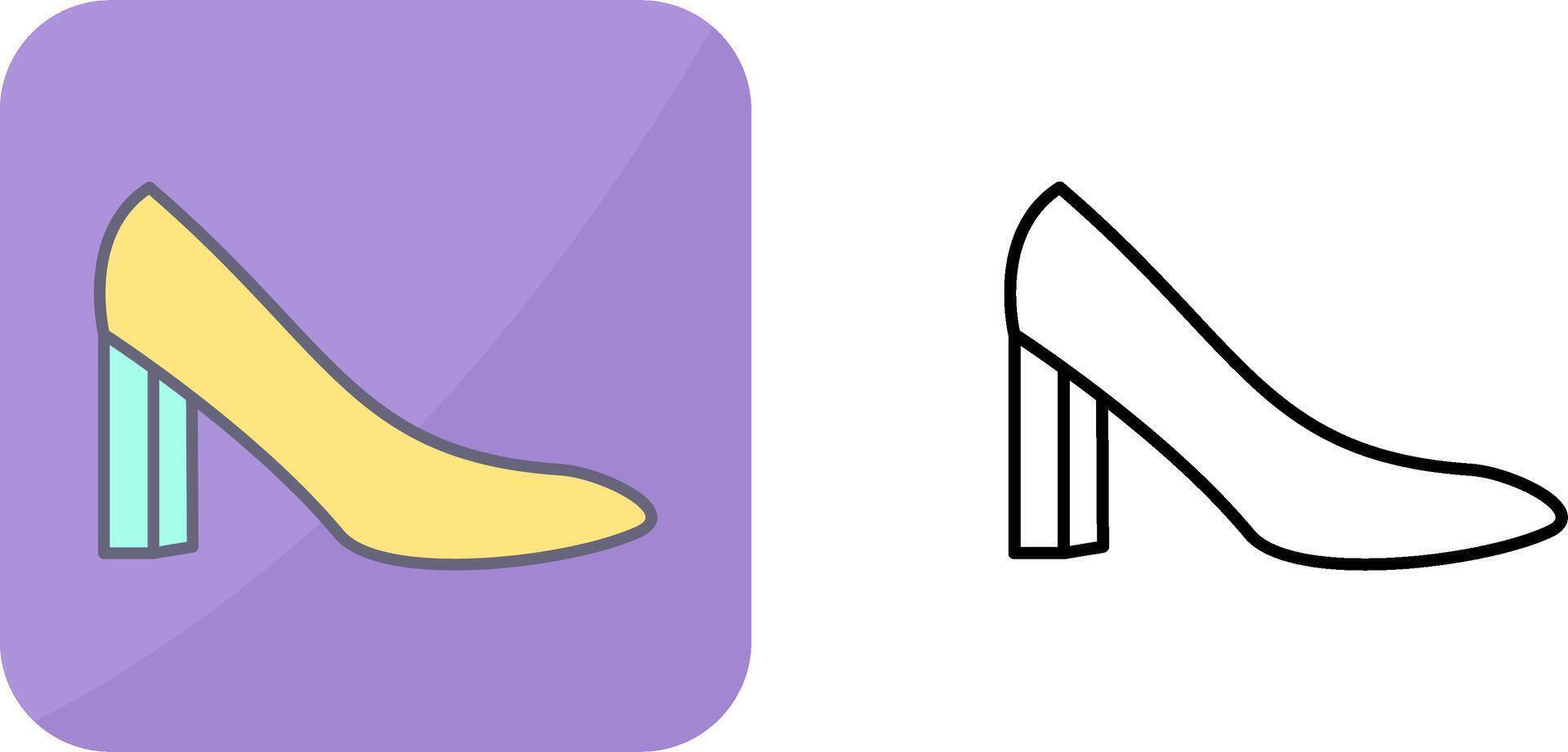 Heels Icon Design vector