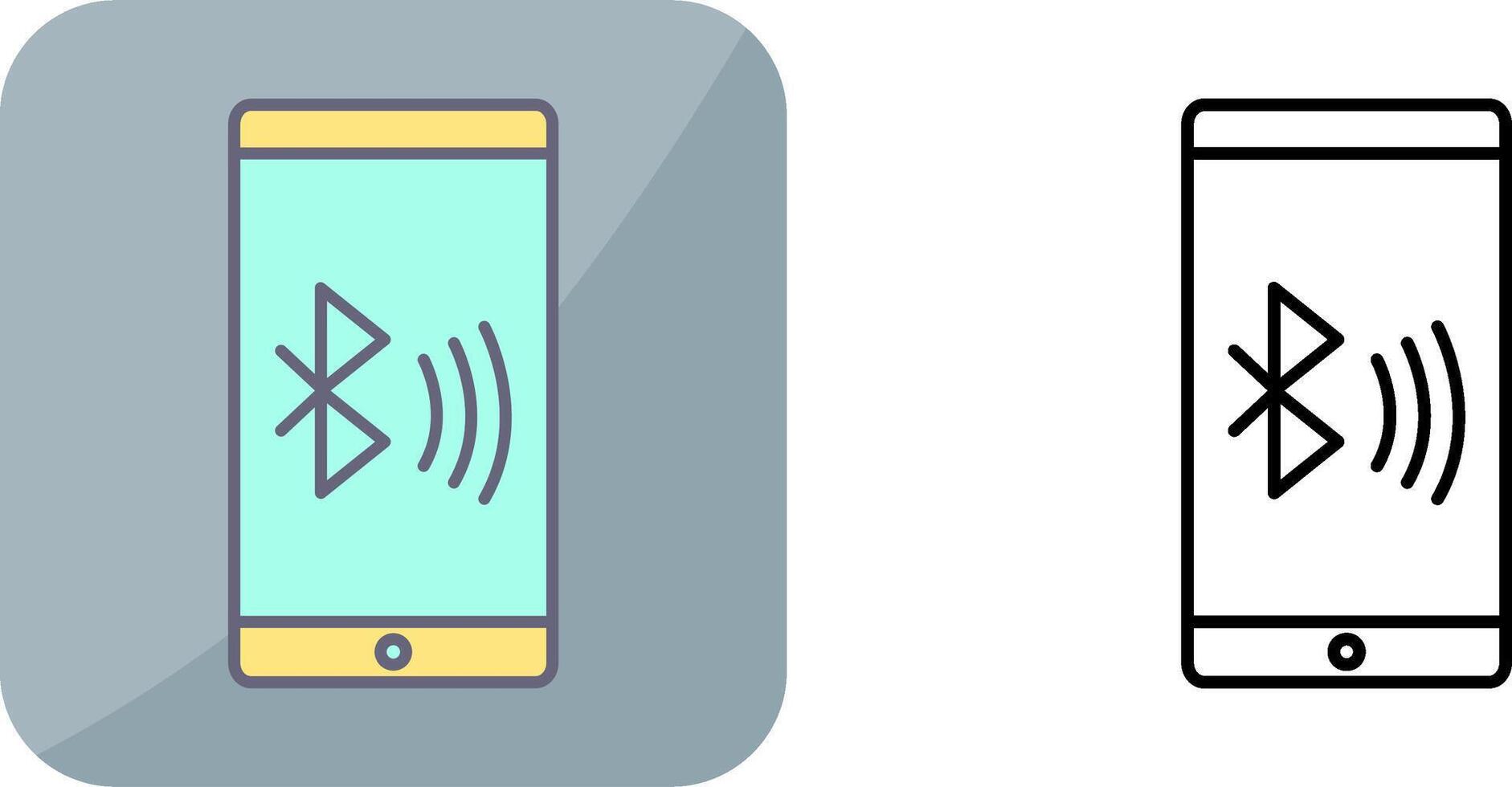 Connected Device Icon Design vector