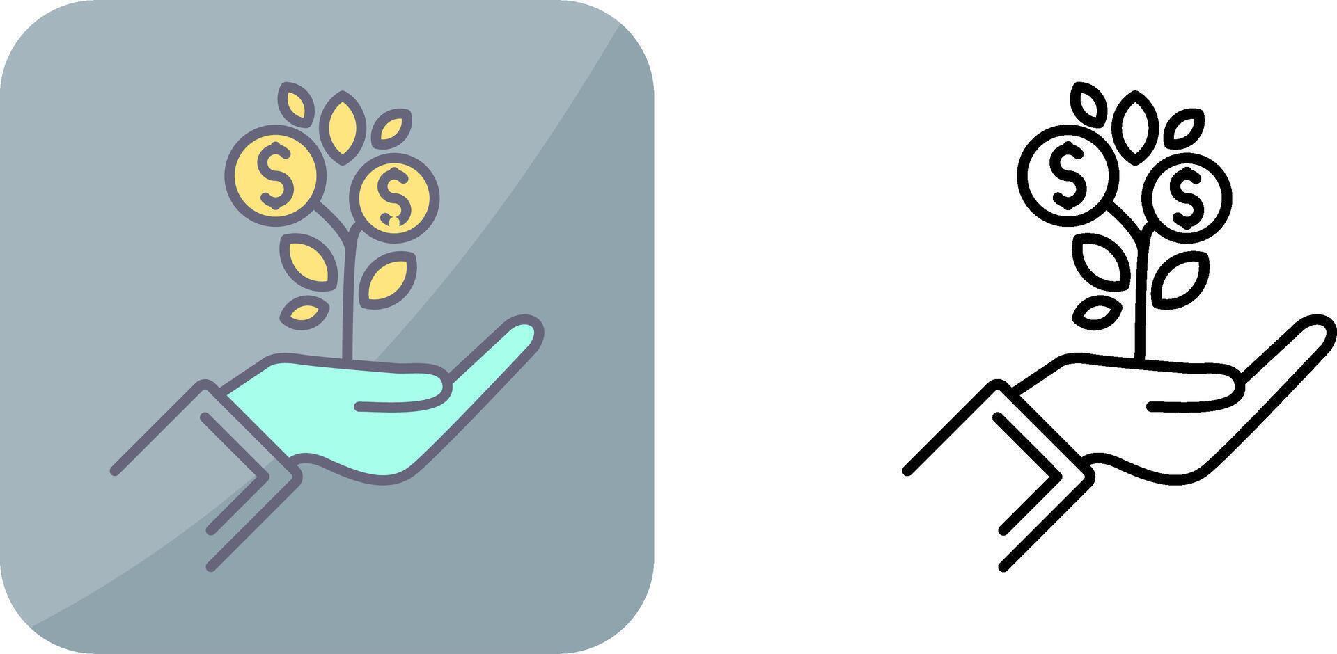 Growth Icon Design vector