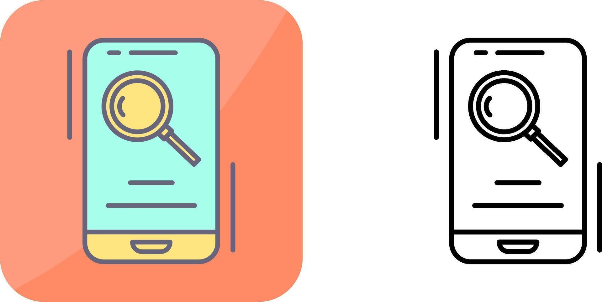 Search Icon Design vector