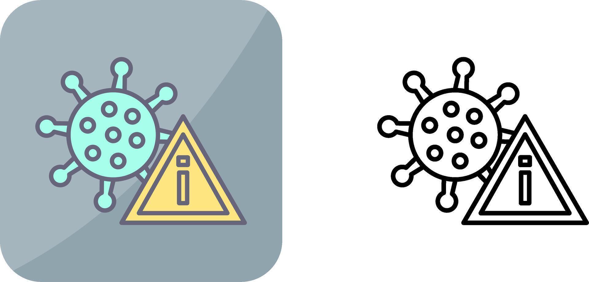 Coronavirus Icon Design vector