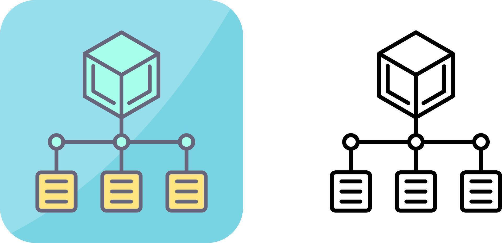 Distribution Icon Design vector