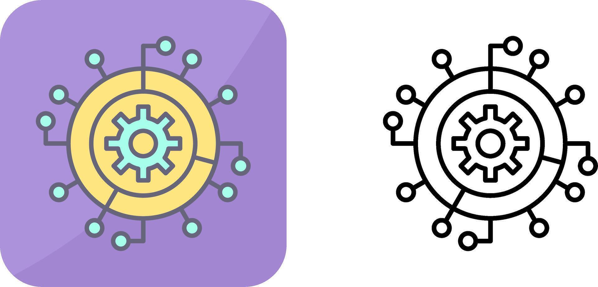 Progress Icon Design vector
