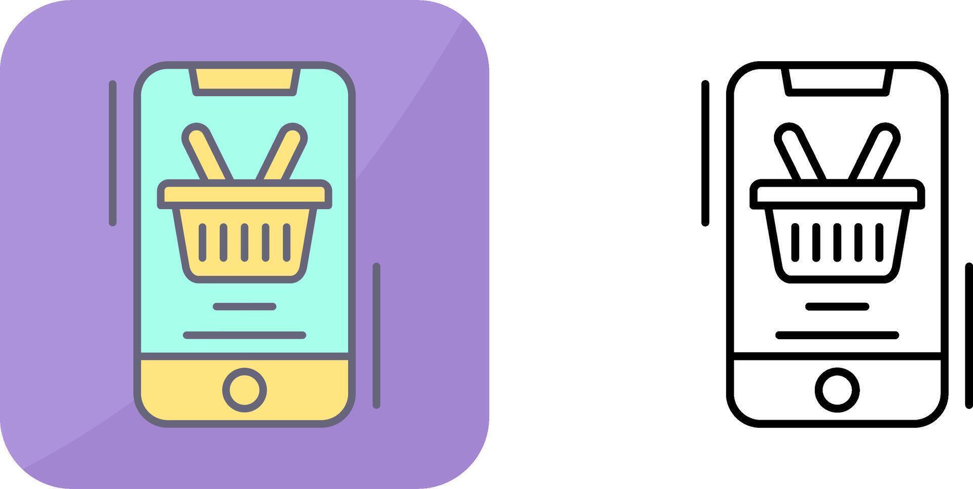 Basket Icon Design vector