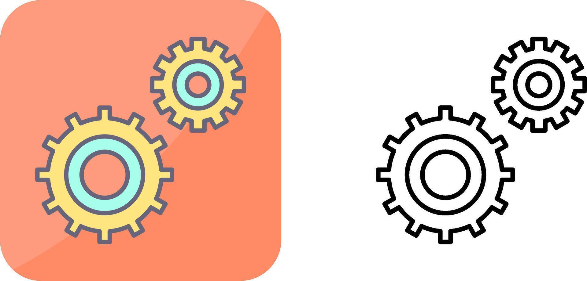 Setting Icon Design vector