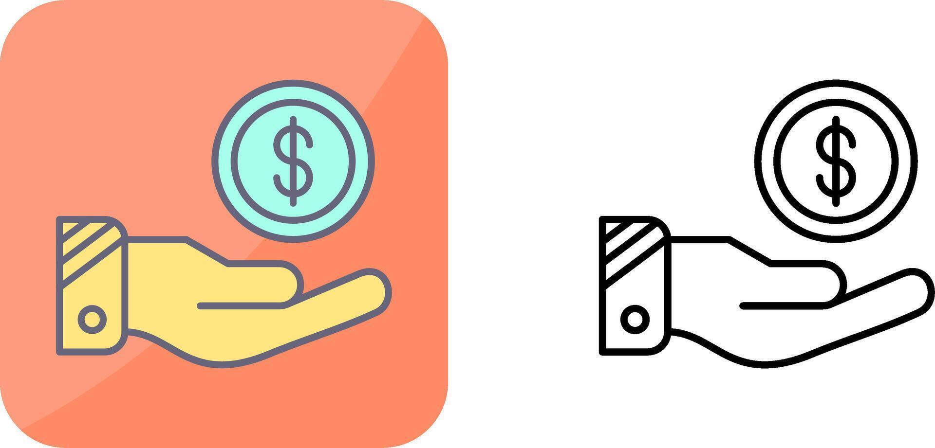 Dollar Icon Design vector