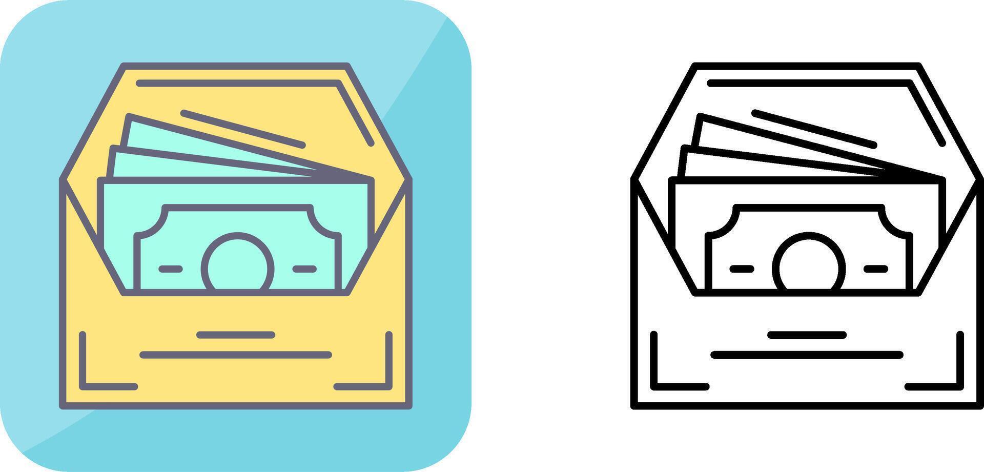 Salary Icon Design vector