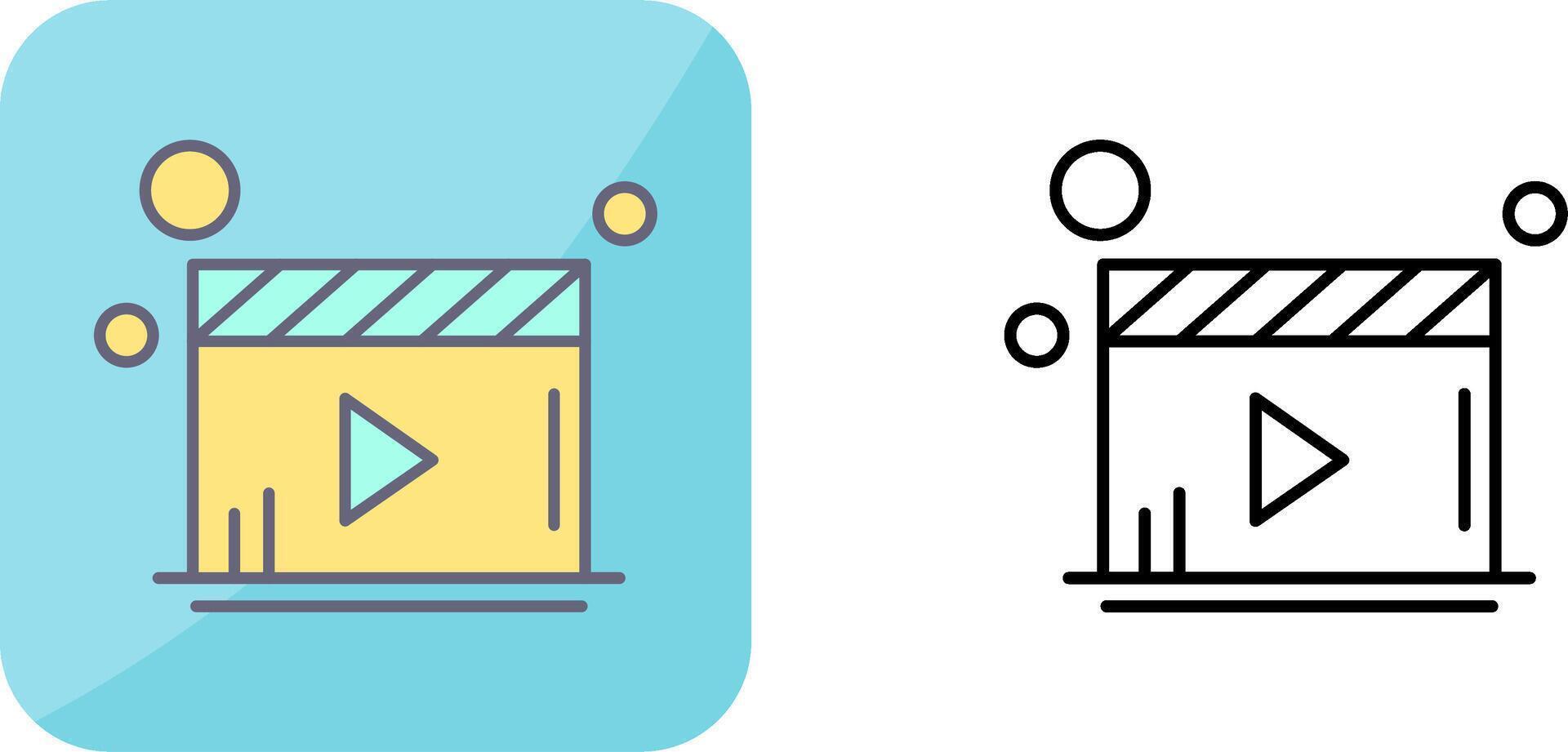 Player Icon Design vector