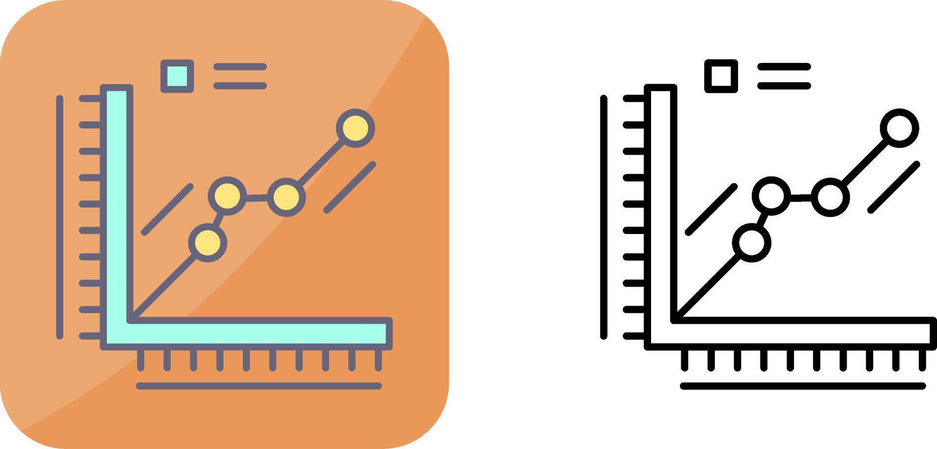 Graph Icon Design vector