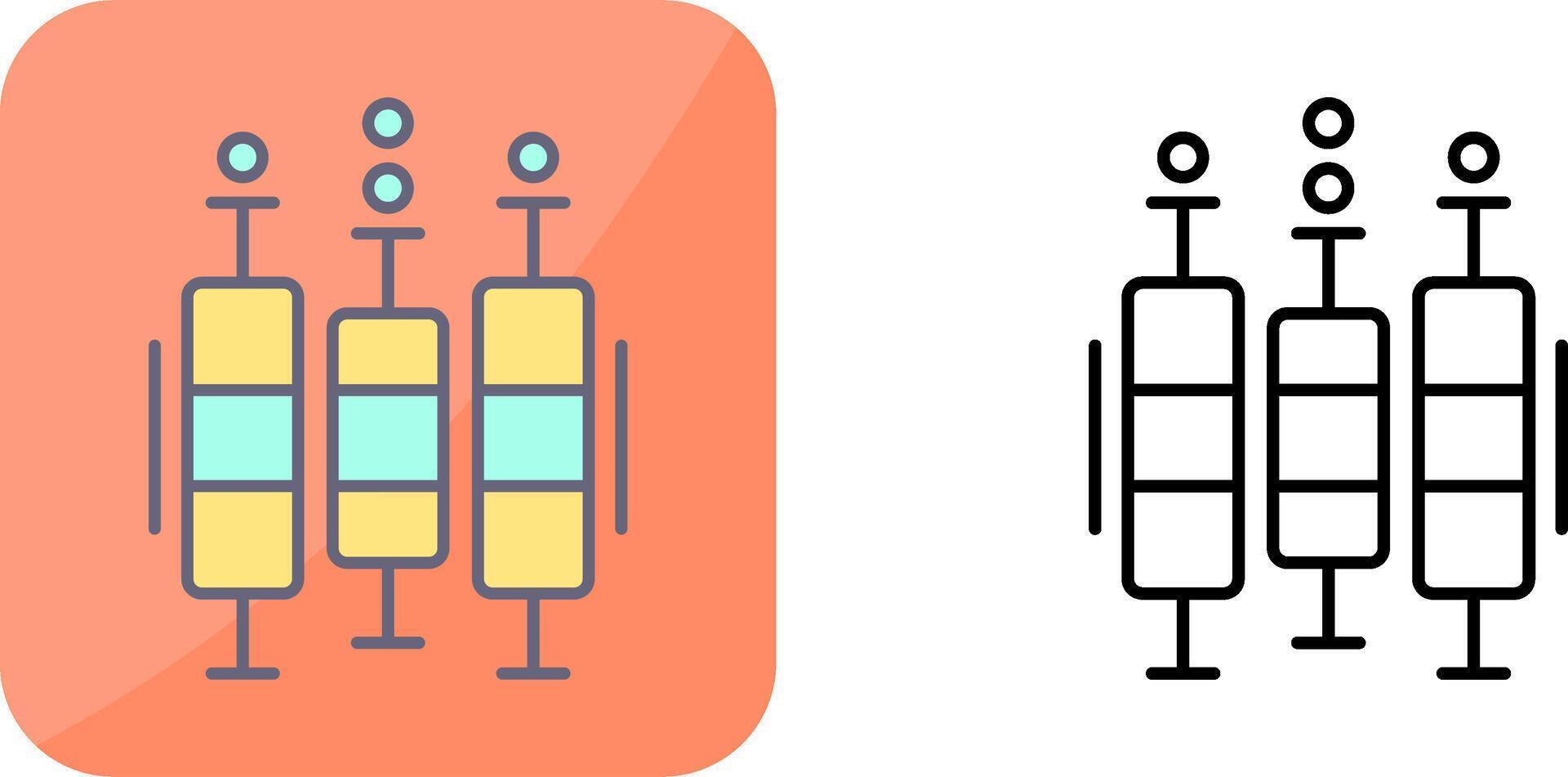 Plot Icon Design vector