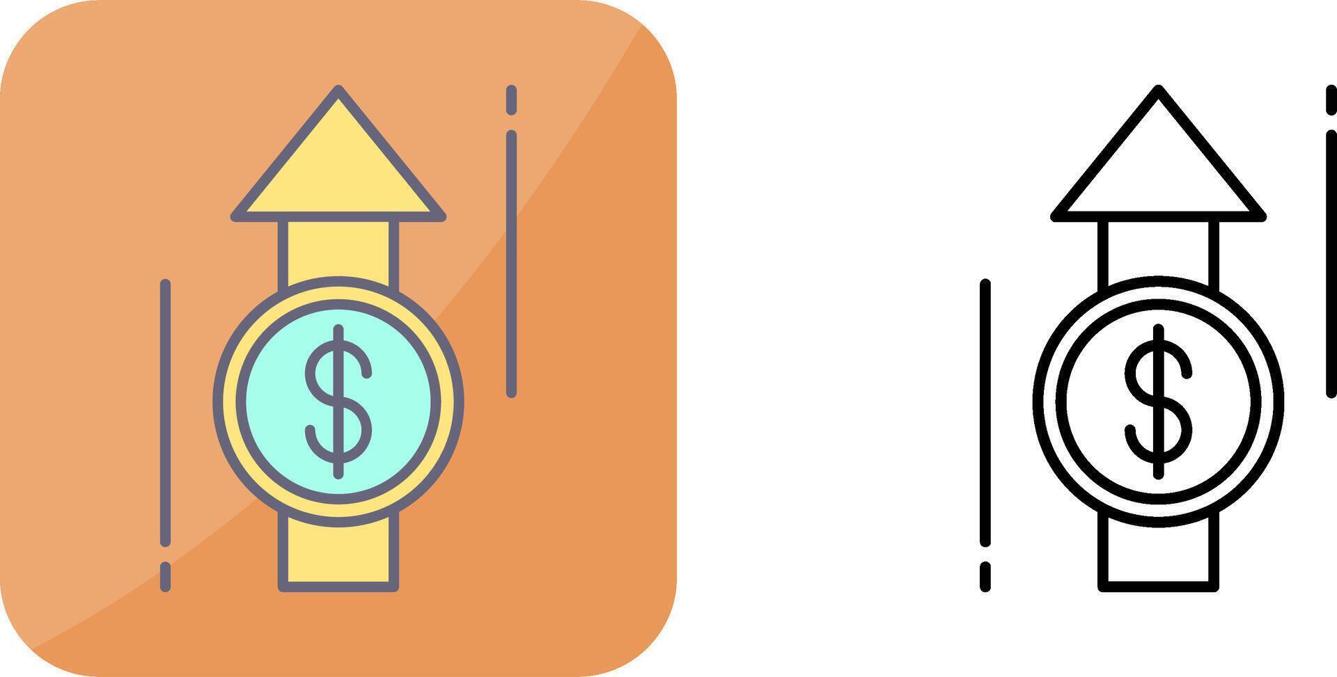Profit Icon Design vector