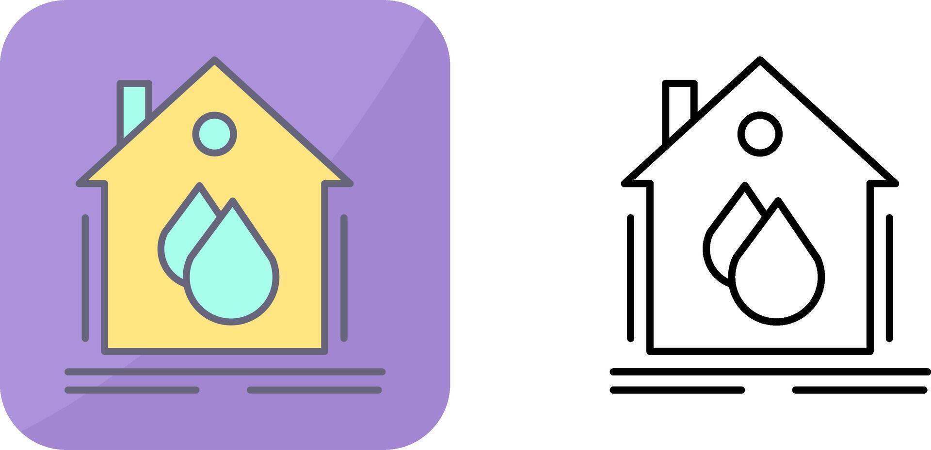 Water Icon Design vector