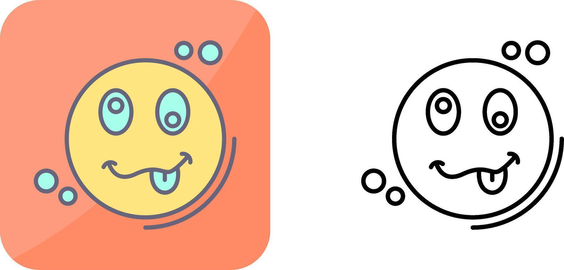 Silly Icon Design vector