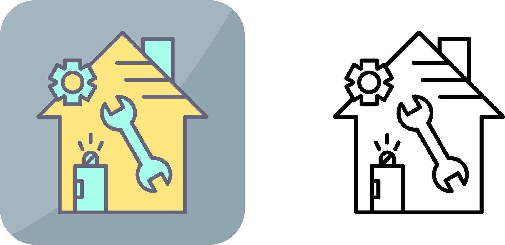 home repair Icon Design vector