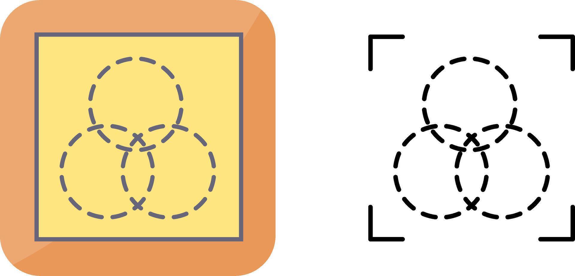 Intersection Icon Design vector