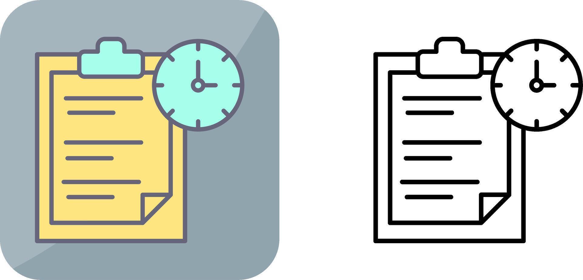 Task Management Icon Design vector