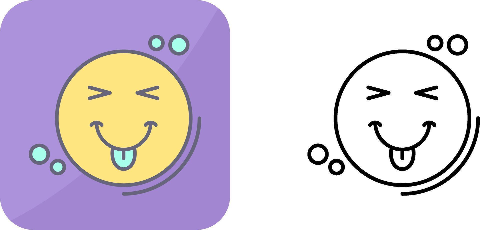 Naughty Icon Design vector