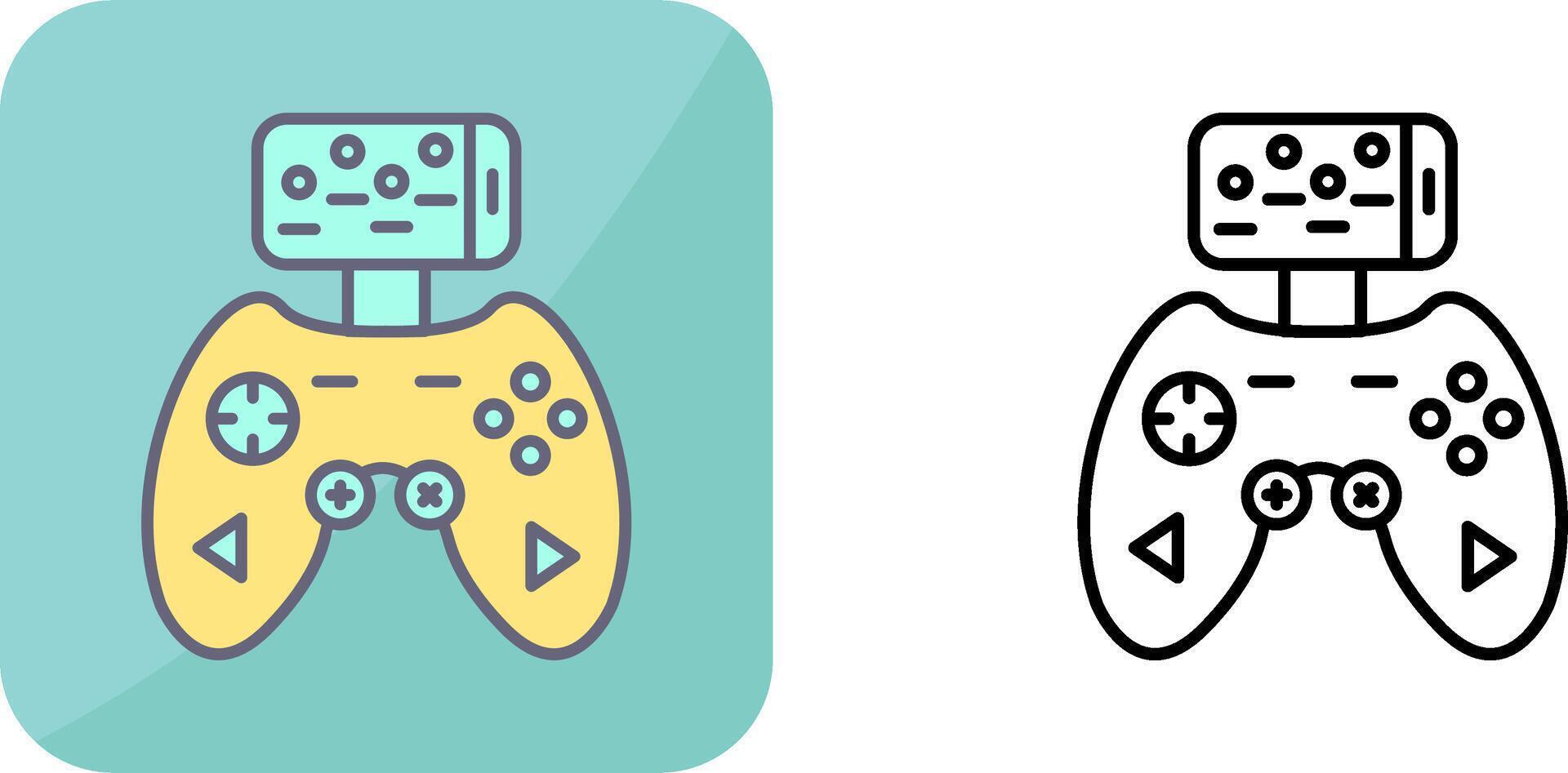 Game Controller Icon Design vector