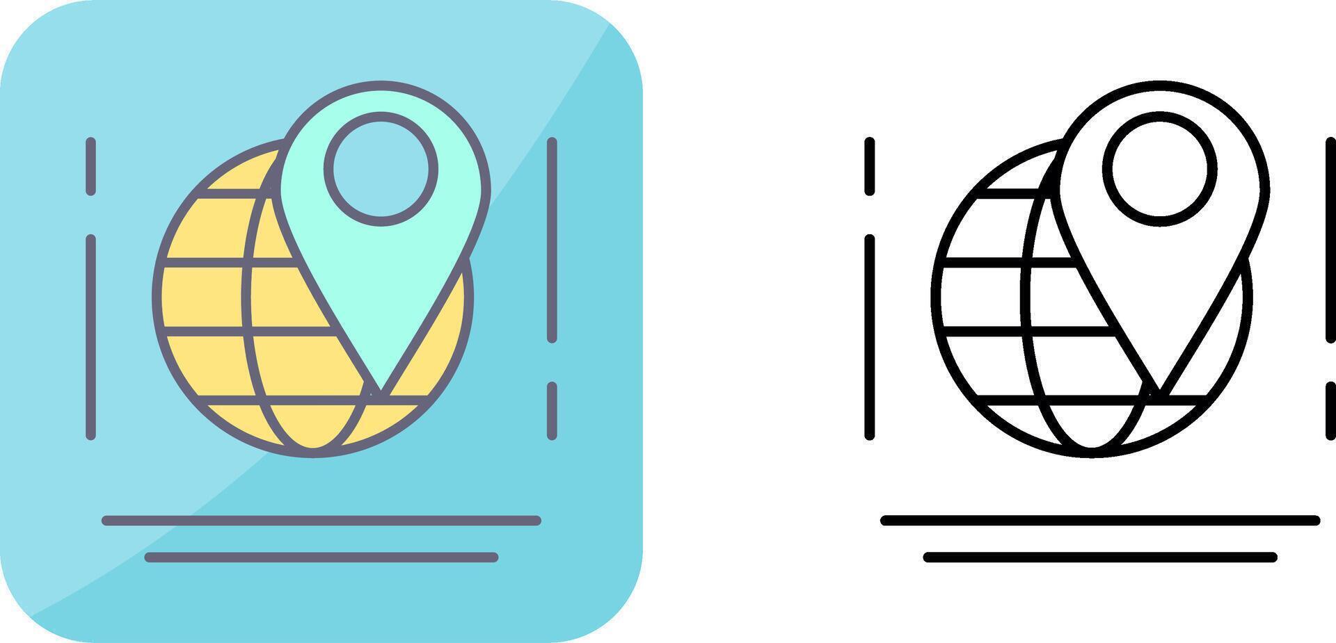 Map Icon Design vector