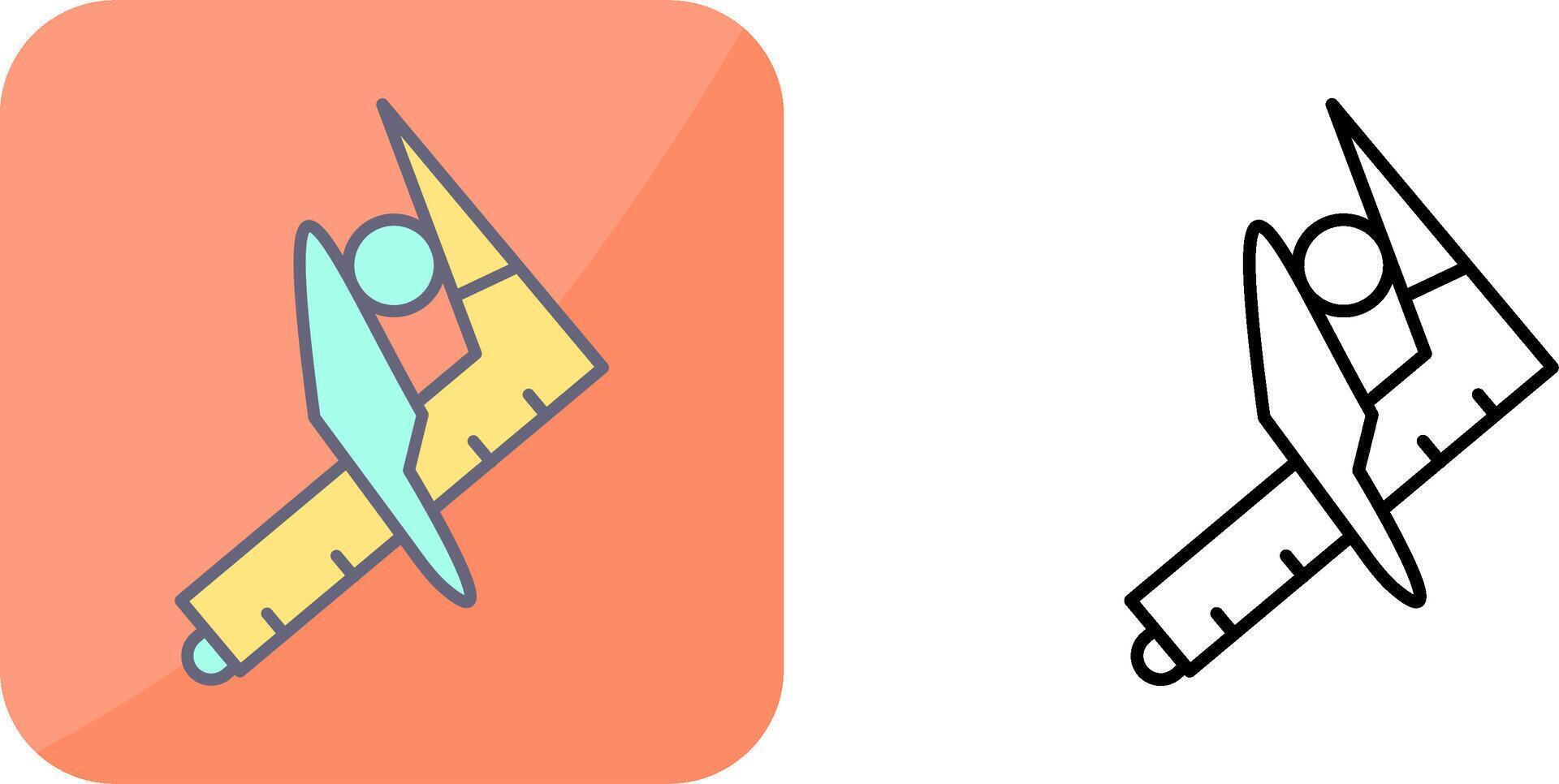 Caliper Icon Design vector