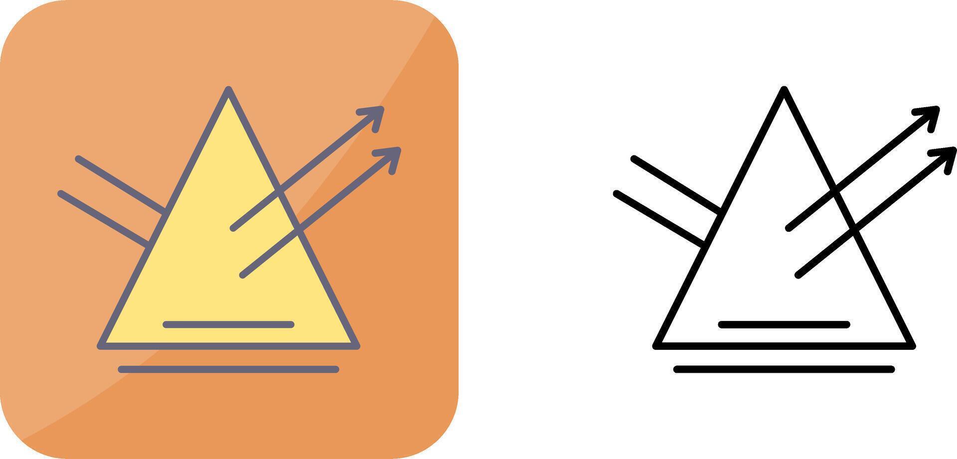 Reflection Icon Design vector