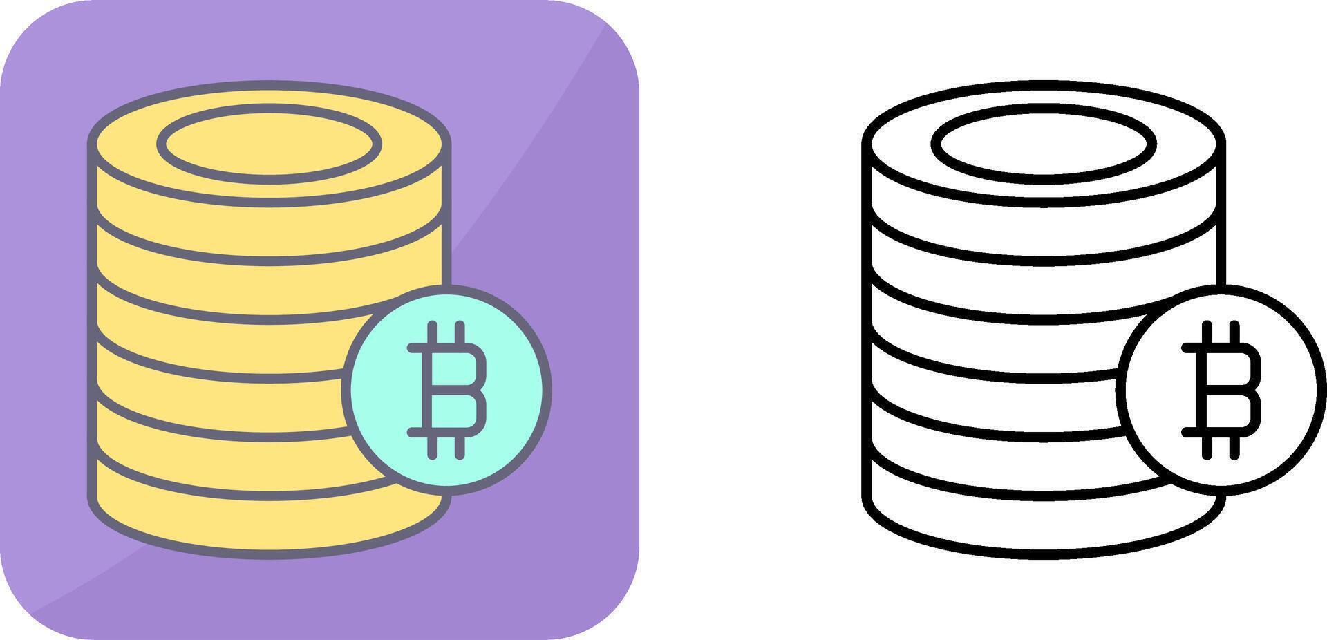 Coins Icon Design vector
