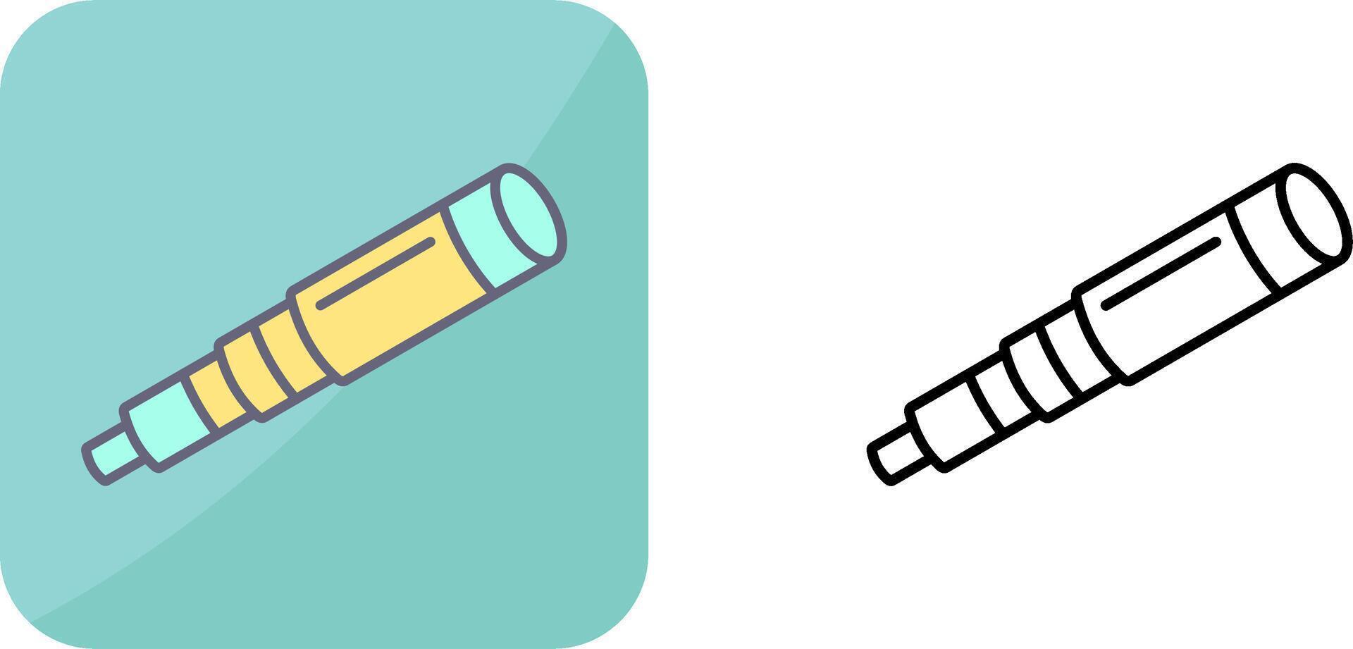 Binocular Icon Design vector