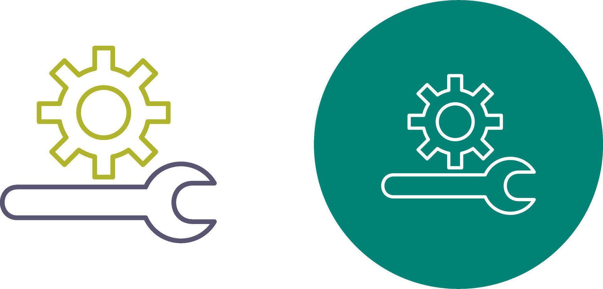 Unique Technical Support Icon Design vector