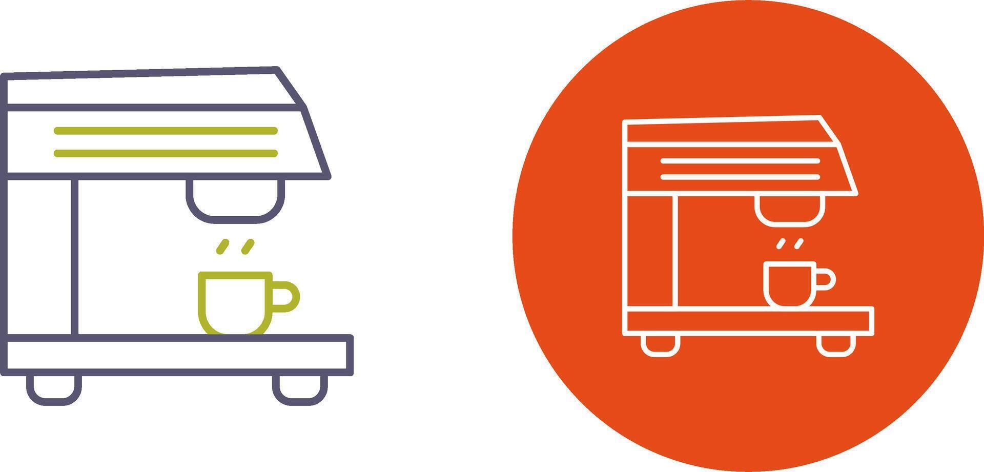 Coffee Machine Icon Design vector